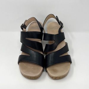 Dansko Sandal Ashlee Black Leather
